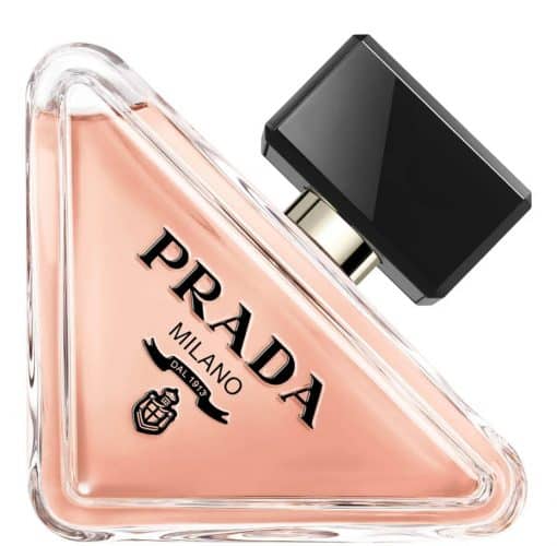 Triangular Prada Paradoxe perfume bottle